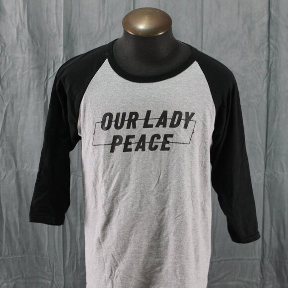 Band Shirt - Our Lady Peace 3/4 Sleeve - Men's Medium - Picture 1 of 7